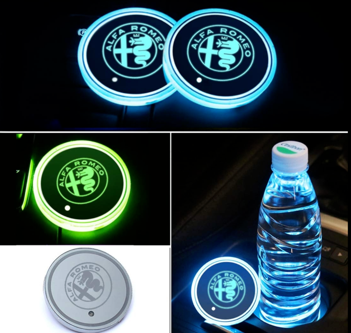 Customized Indoor LED Mood Discs Multi-Color (2 pcs)